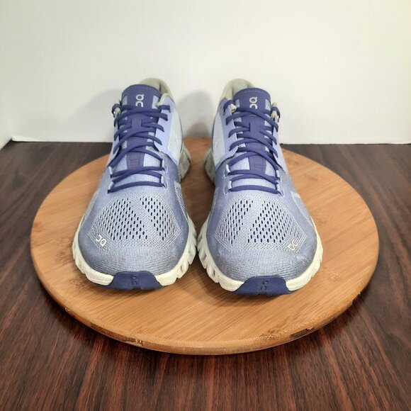 On Cloud X Womens Size 9.5 Shoes Lavender Ice Athletic Running Sneakers - Picture 2 of 10